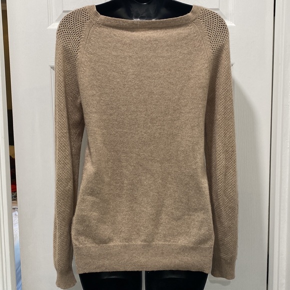 J Crew Puff Sleeve Cashmere Sweater - Picture 6 of 11